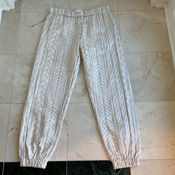 rag & bone women’s Faux Cable Joggers - Picture 4 of 7